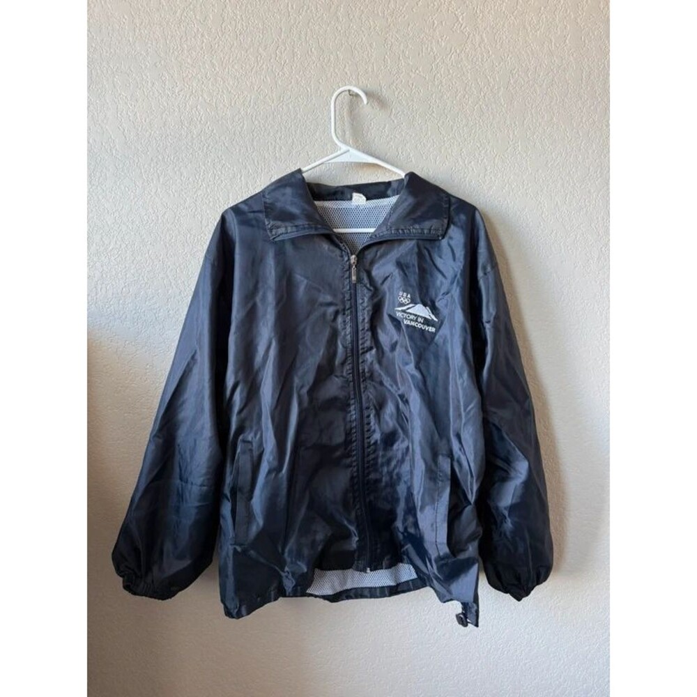 Vintage USA Olympics win in Vancouver windbreaker